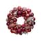 20" Pink Holly Jolly Ornament Wreath by Ashland®
